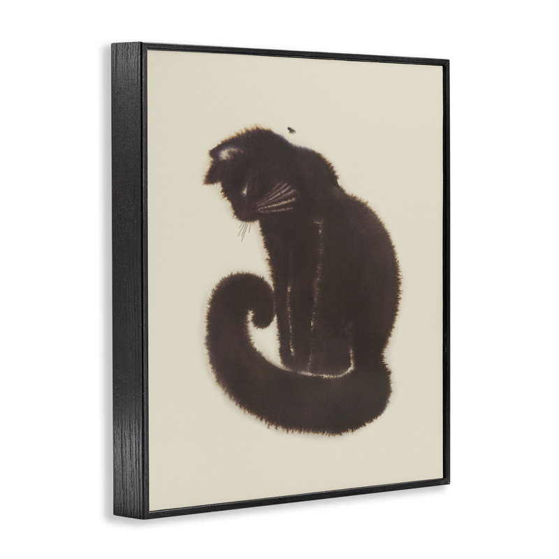 «Giclee Art» par Grace Popp, H 14 po x l 11 po, Giclée encadrée noir minuit