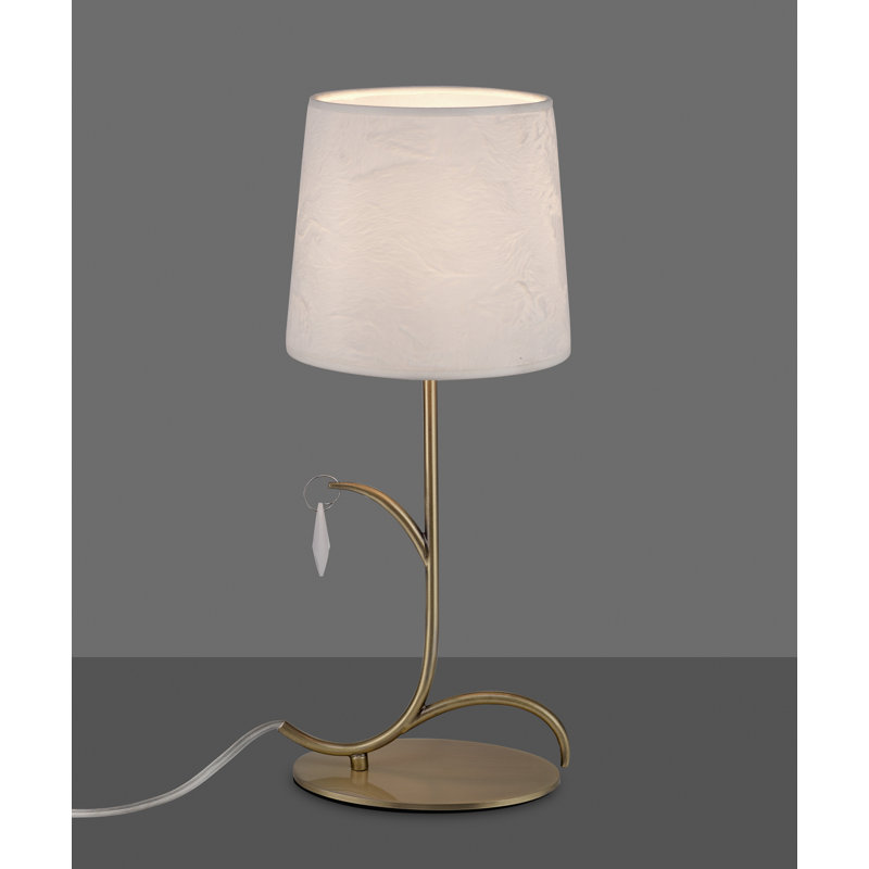 Downridge Metal Table Lamp, Antique Brass