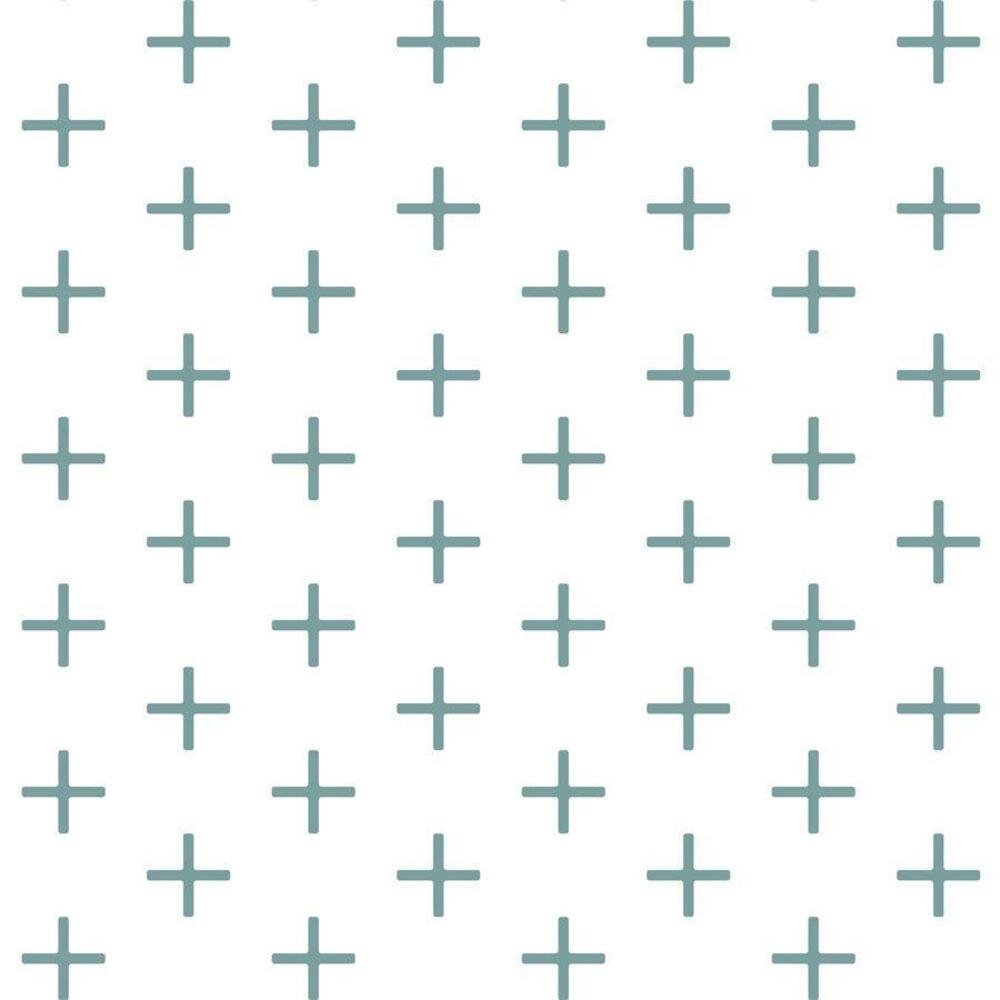 Addition Self-Adhesive Wallpaper Roll, Blue_NDLQ2860, Mineral Blue, Faux Grasscloth
