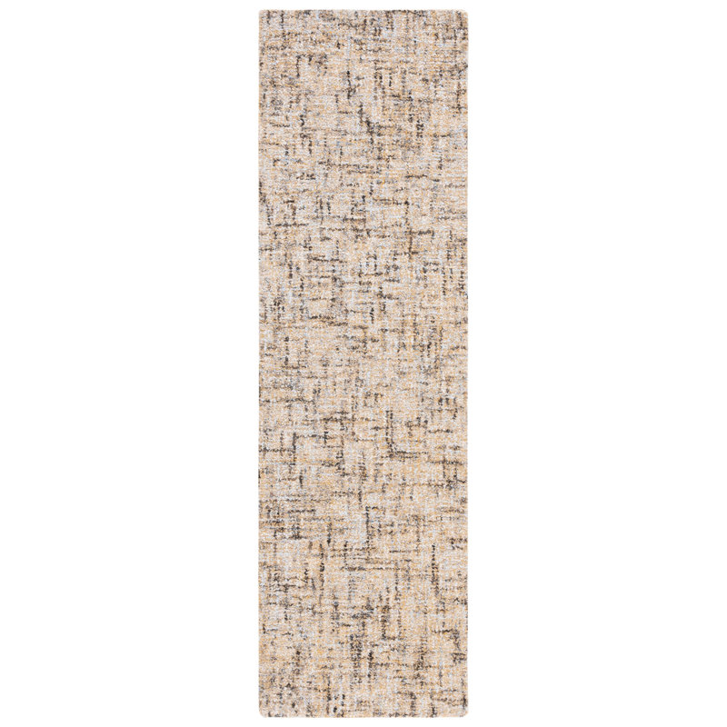 Banneker Abstract Hand Tufted Performance Rug, Runner 2'3" x 8'