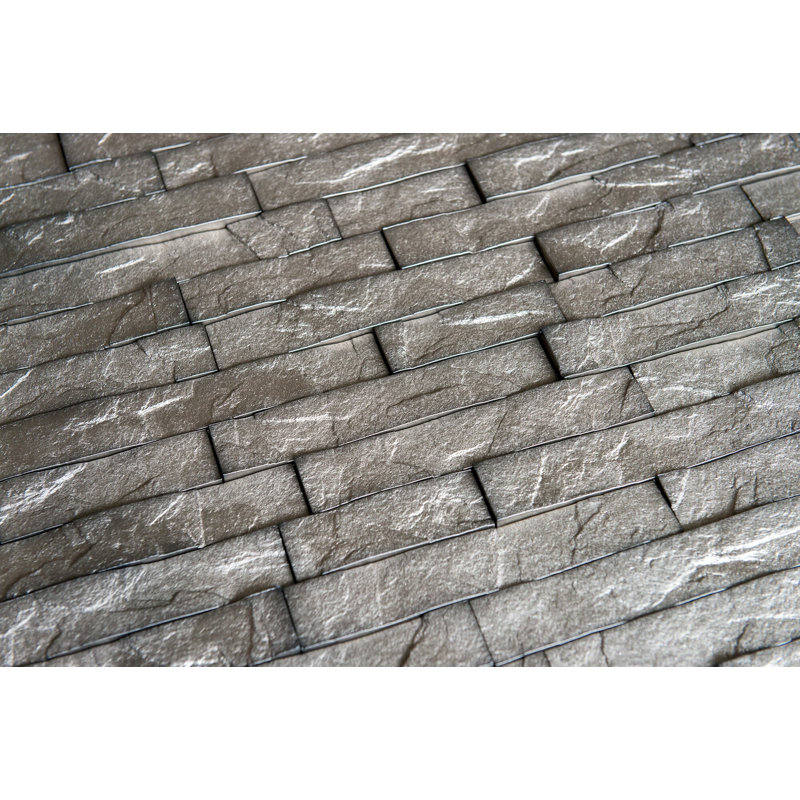 Panneau mural 24 po x 24 po Ahner, Gris scintillant