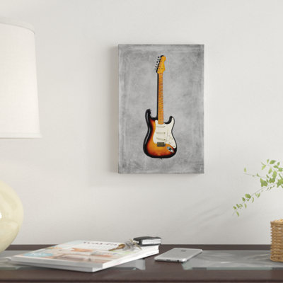 Fender Stratocaster 54 - impression sur toile tendue