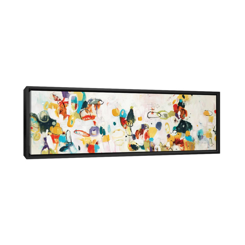 «Breakout» par Lisa Ridgers, reproduction d'art graphique sur toile, H 16 po x l 48 po x P 1,5 po, Cadre noir