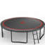 Trampoline - citrouille - échelle