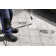 Cebu flat-weave rug in gray