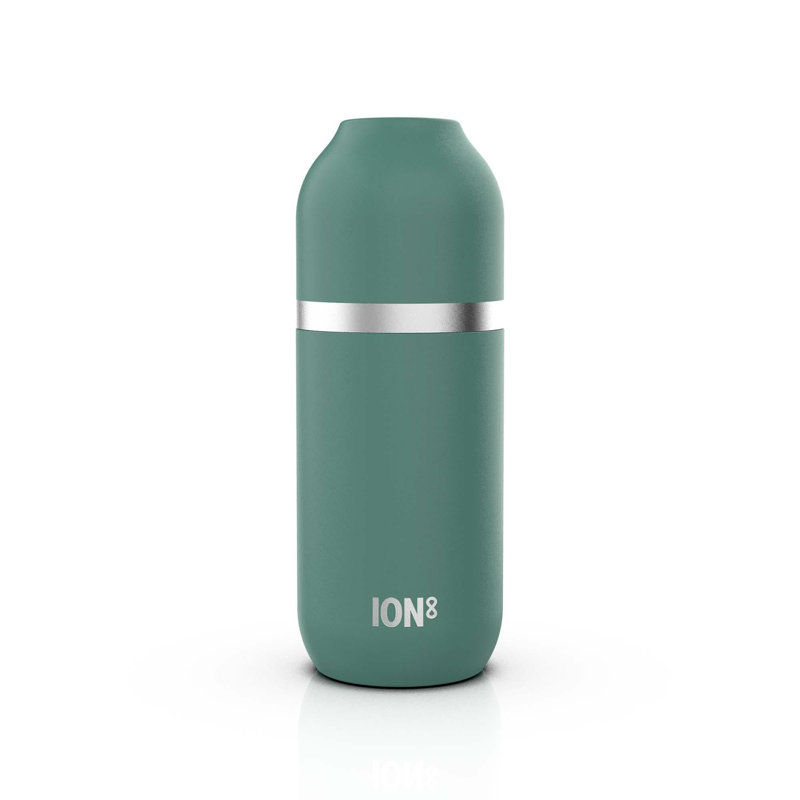 Ion8 Vacuum Insulated Stainless Steel Travel Tumbler, Green