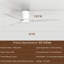 106.68cm Ceiling Fan with LED Lights-1076511455-1076511452