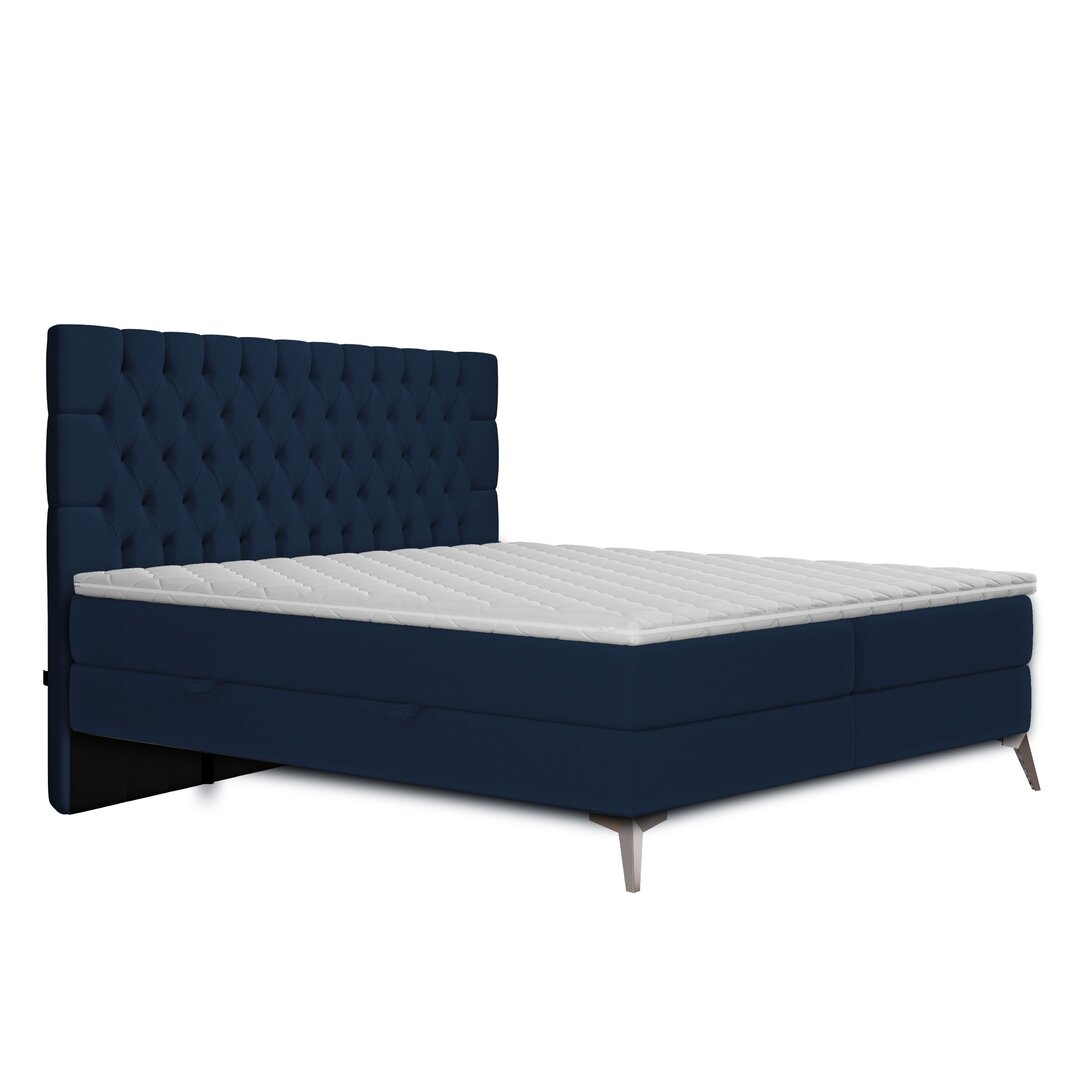 Boxspringbett Abibat mit Topper und Bettkasten