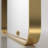 Eitzen Rectangle Wall Mirror High-Strength Tempered Glass and  Stainless Steels Framed Wall Mirror Accent Mirror-216028335-214045590