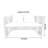 Albryna 48.03'' Wide L-Shaped Loveseat with Cushions