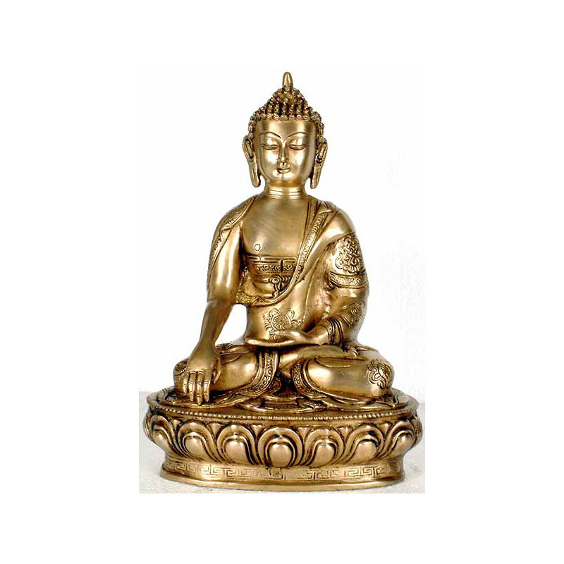 Lord Buddha In Bhumisparsha Mudra