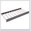 Lit plateforme tapissier avec 2 tiroirs et 1 lit gigogne-2111812697-2111812696