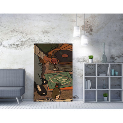 Stunning Decorative Canvas Painting, 27.6 x 39.4 inches | 50% Cotton / 50% Polyester, Digital Printing on Canvas | Sturdy 0.8 x 0.8 inches Wooden Frame, Perfect for Living Room or Office Décor, Eye-Catching Wall Art