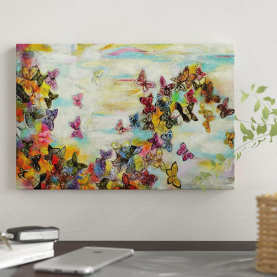 Mariposas II - impression sur toile tendue