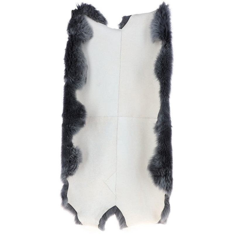 Quad Australian Sheepskin Rug Grey