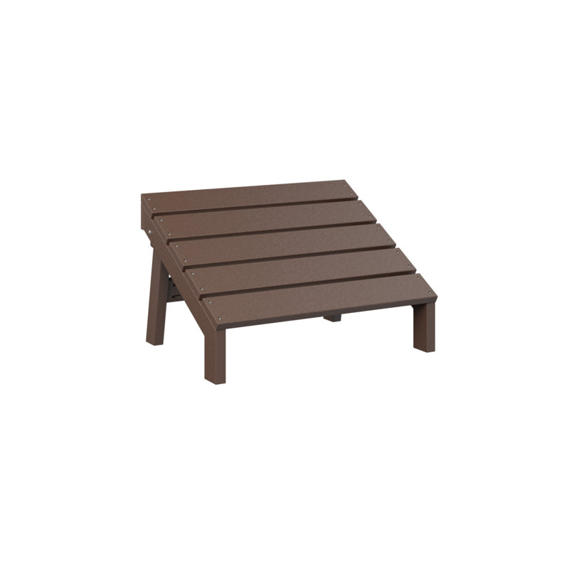 Berlin Gardens Mayhew Tropical Mayhew Adack Folding Footstool, Chocolate Brown