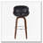 PU Faux Leather Swivel Height Bar Stools, wood Frame-1787444228