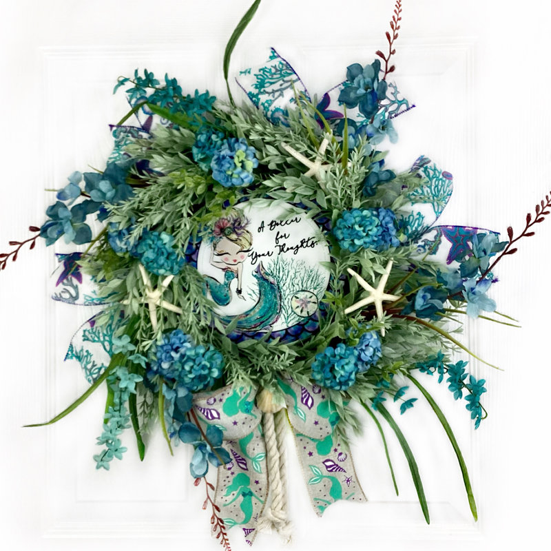 Handcrafted Faux 24'' Wreath