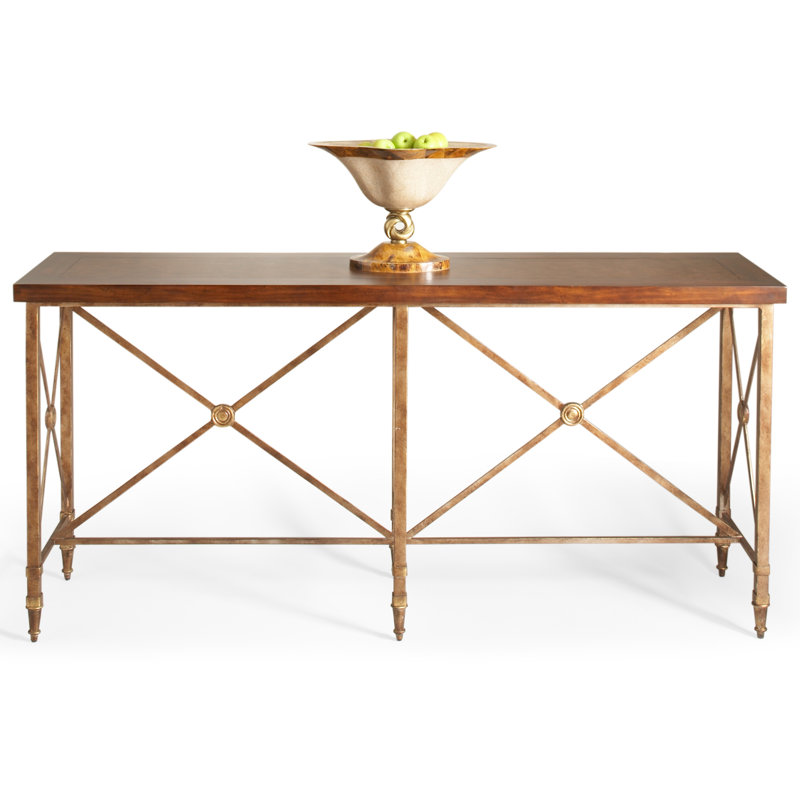 Overland 78'' W Solid Wood Console Table