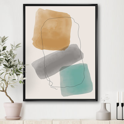 «Minimal Elementary and Geometric Compostions XX XXII», reproduction sur toile