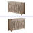 Esai 55.2" Farmhouse Sideboard Wood Cabinet 4 Doors with Magnetic Door and Adjustable Storage Shelves-391317055