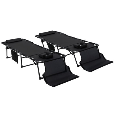 Orri Outdoor Metal Chaise Lounge Set