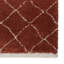 Pechler area rug Machine Woven Rust-689127367