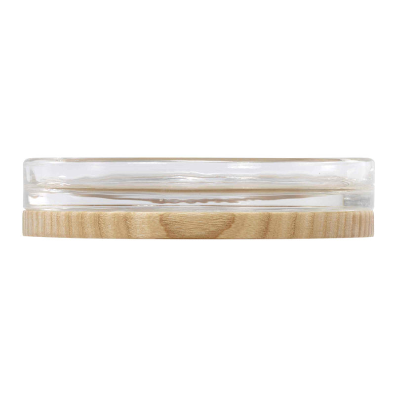 Izod Cove Soap Dish, Clear
