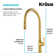 Oletto Single Handle Pull-Down Kitchen Faucet