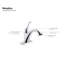 Simplice Pull-Out Laundry Faucet with Two-Function Sprayhead, Laundry Sink Faucet