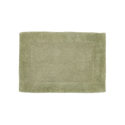 Moriceau 100% Cotton Tufted Reversible Bath Rug Machine Washable Extra Soft & Absorbent 2 Piece Premium Bathroom Rug Set