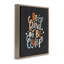 Cadre flottant Be Kind Or Quiet, design par Sarah Hickman-1385935116-1385935118