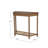 Carterlee Demilune Console Table with Cane Shelf-434063001
