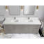 84 po Cambridge X P 22 po De meuble-lavabo double D Empira quartz-108979138