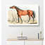 Dark-Brown Horse by Ohara Koson - Wrapped Canvas-55342639