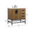 Eugene 32 " W Freestanding Standard 1 Single Vanity Bathroom Vanity With Engineered Marble Top-434427755