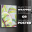 Bright Tropical Abstraction III - Impression sur toile seulement - NON-CADRE-118056854