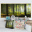 Mystic Morning Forest Sunrise - œuvre d'art sur toile traditionnelle-1076877314-1076877318