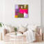 Oliver Gal California Echo I Abstract - Hand-Applied Glass Coat Framed Canvas Art-309126245-309126247