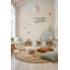Papier peint fantaisiste avec lapin-435671896-435671897