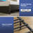 Bed with Headboard and Power Outlets, Upholstered bed with 4 Drawers and RGB LED Lights-1982295135-1982295132