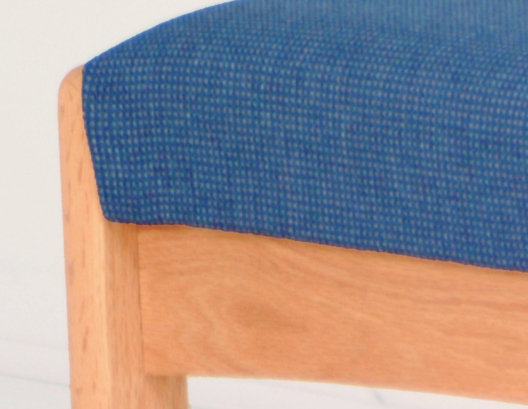 Nazahat Fabric Office Bench
