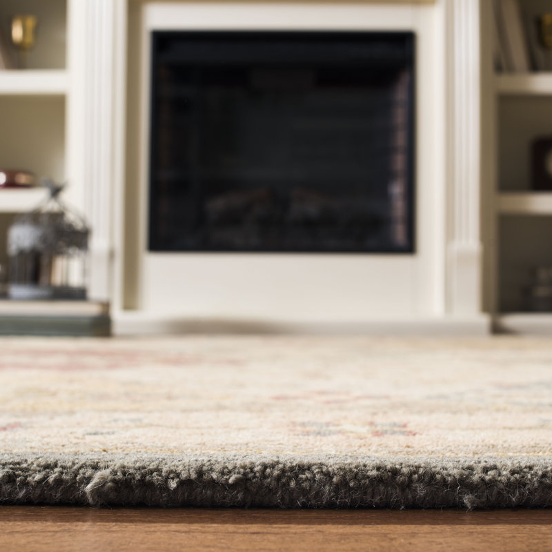 Tapis oriental en laine touffeté à la main Dunbar, Rectangle 2 pi 3 po x 4 pi