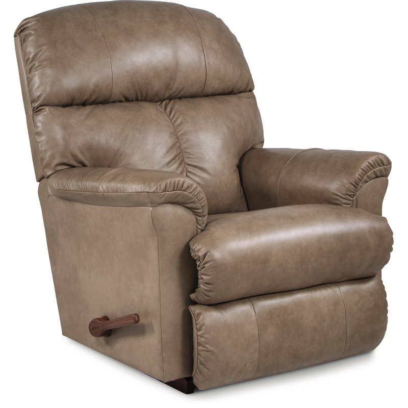 Fauteuil inclinable Reed, Cuir beige assorti, Manuel