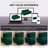 Multi-functional Velvet Sofa, Modern Pull-out Sleeper With Steel Frame