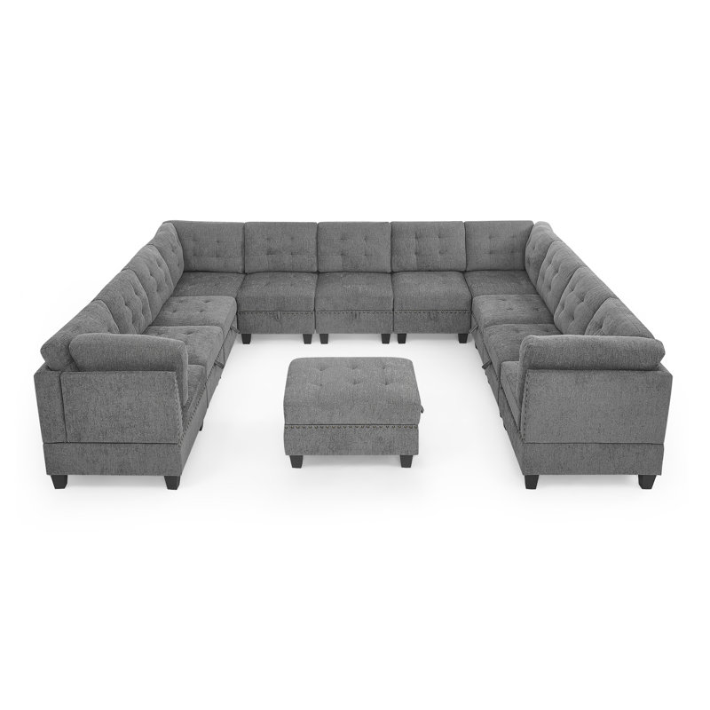 Upholstered 142'' Sofa