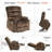 Nihat   Lay Flat Dual Motor Power Recliner Lift Chair with Massage and Heat-323911061