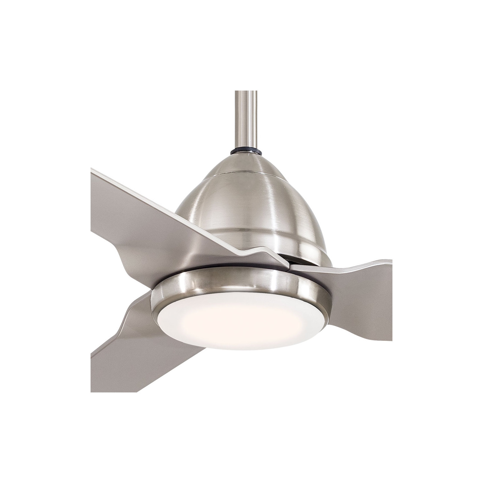 54" Java 3-Blade Outdoor LED Propeller Ceiling Fan with Remote Control and Light Kit Included