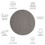 Tapis d'intérieur / extérieur de couleur unie Sezis Performance-22984045