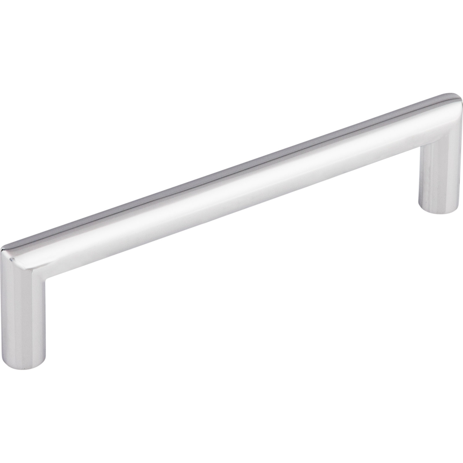 Kinney Bar Cabinet Pull, Polished Chrome, 5 1/16" Center to Center